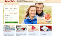 Gestaltung & Aussehen der Webseite von DatingCafe.de 2013