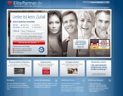 Gestaltung & Aussehen der Webseite von ElitePartner 2012